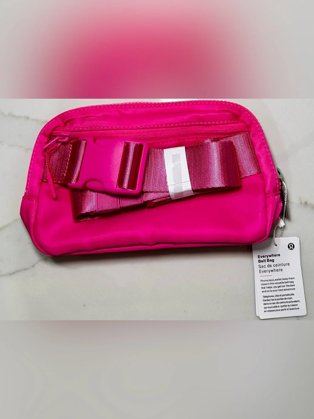 Lululemon Hot Pink 🩷 belt bag